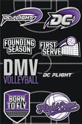 DC Flight Decal Sheet