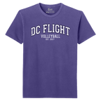 DC Flight Collegiate Distressed T-Shirt