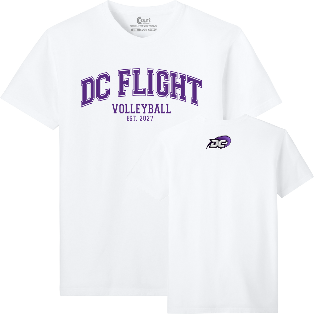 DC Flight Collegiate T-Shirt