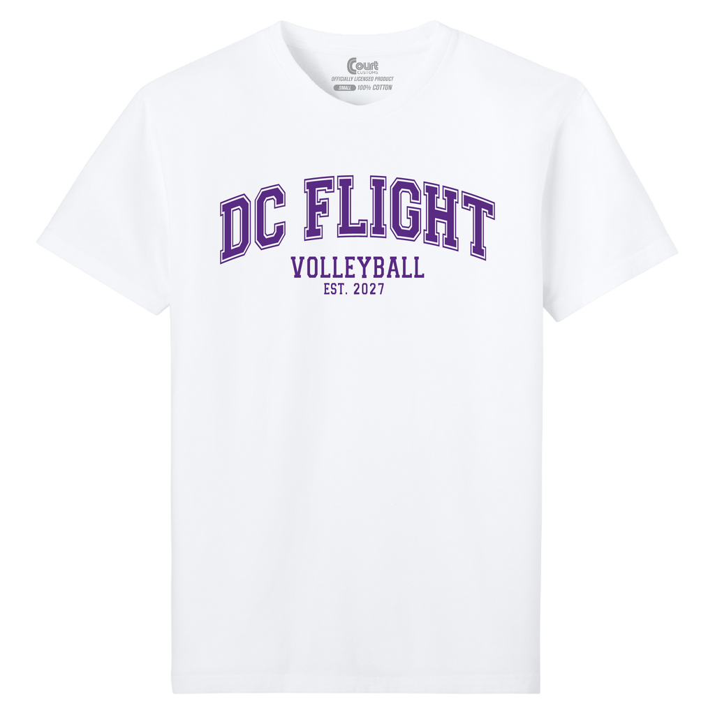 DC Flight Collegiate T-Shirt