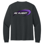 DC Flight Dual Wordmark Long Sleeve T-Shirt