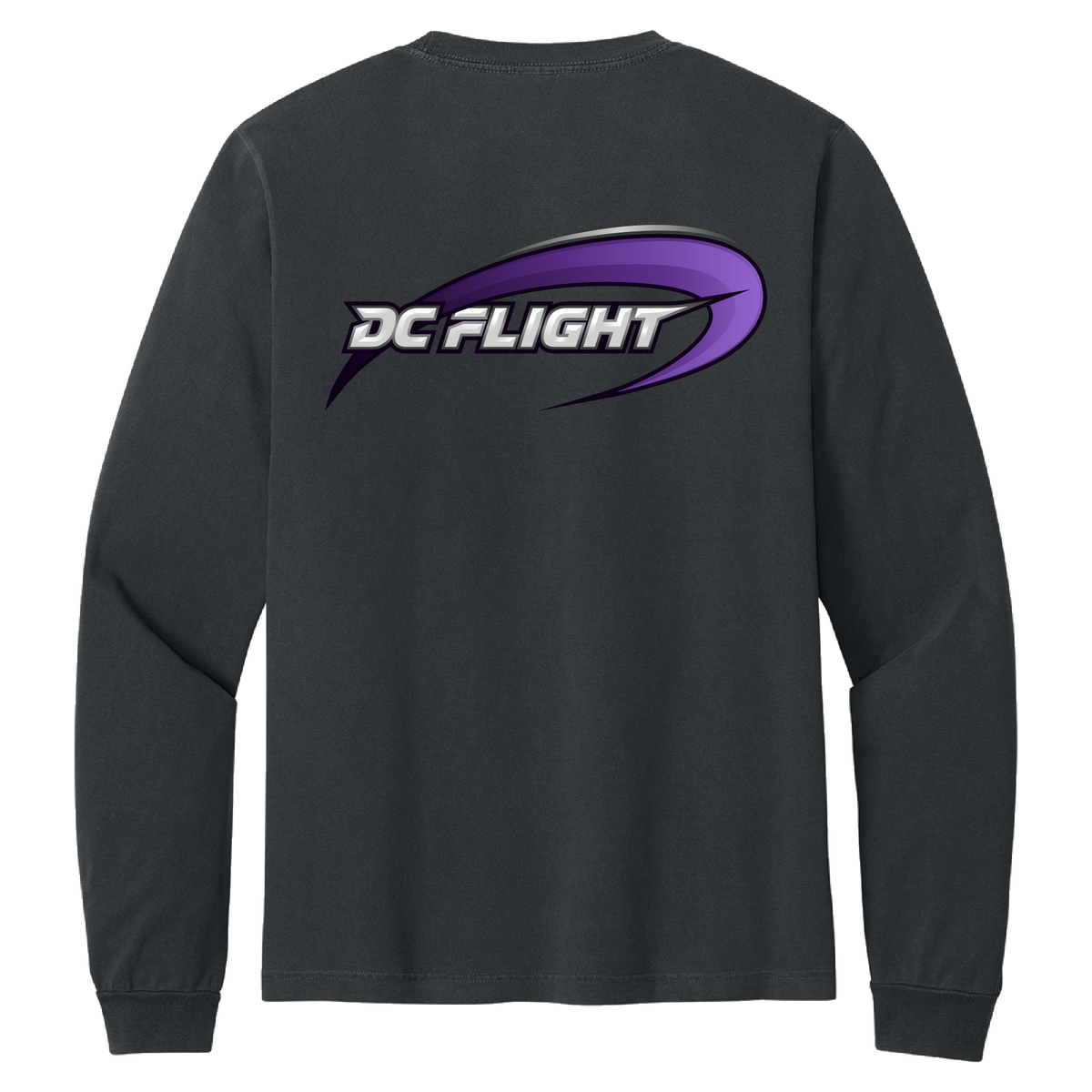 DC Flight Dual Wordmark Long Sleeve T-Shirt