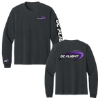 DC Flight Dual Wordmark Long Sleeve T-Shirt