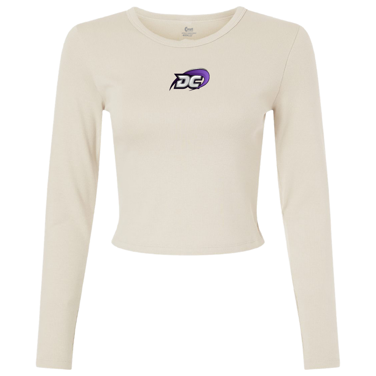 DC Flight Womens Icon Cropped Long Sleeve
