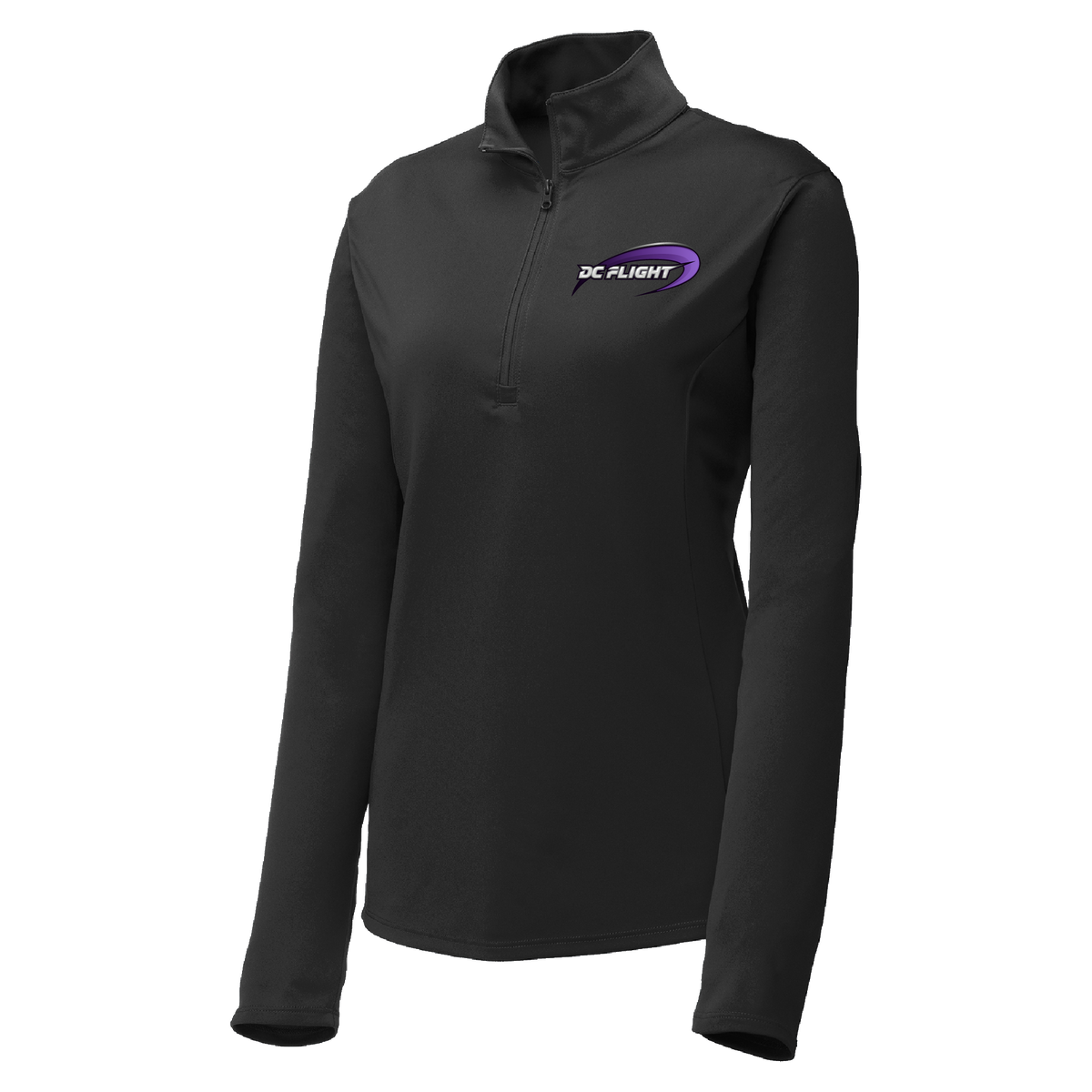 DC Flight Womens Wordmark 1/4 Zip