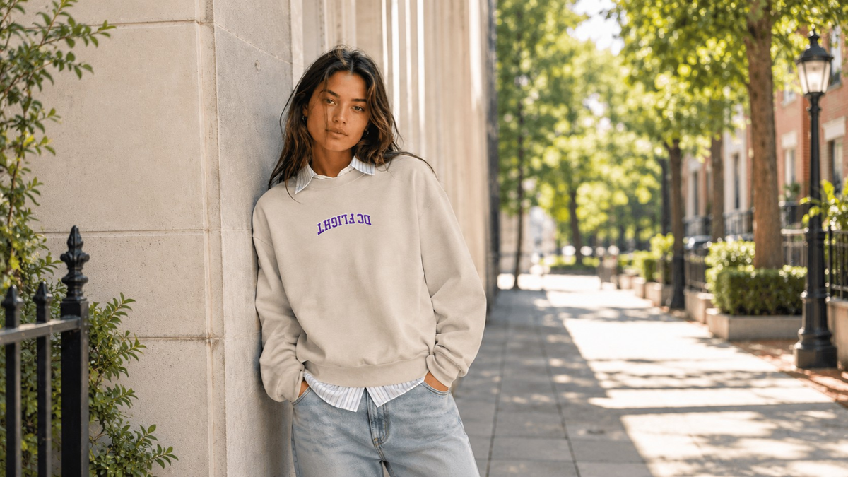 Upside Down Crewneck